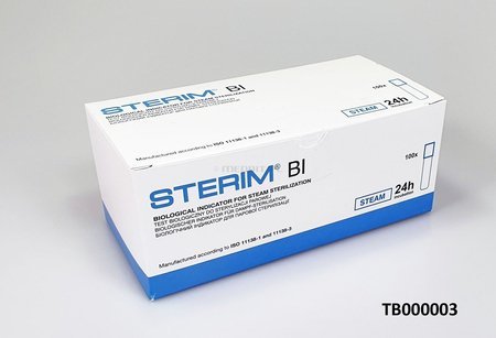 STEAM - Testy biologiczne ampułkowe STERIM -24h (100 szt.)